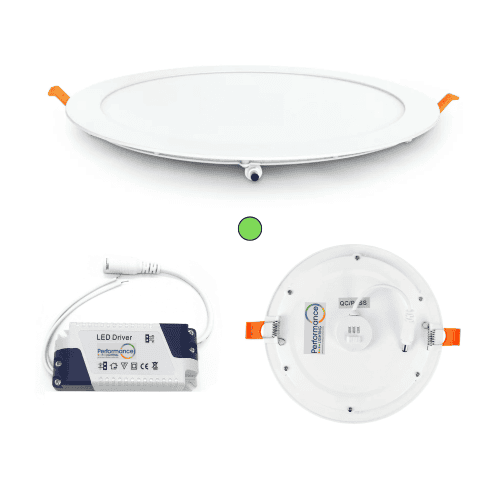 Anillo Emergency Round LED Panels 3-CCT by Performance Lighting